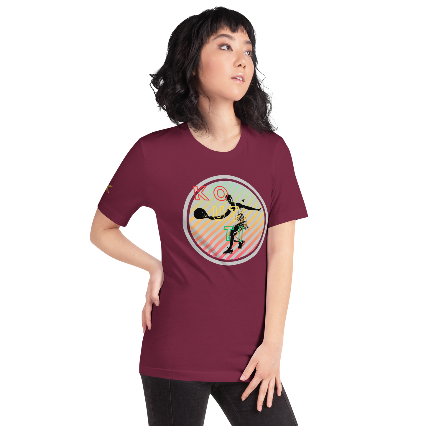 Koutti Unisex t-shirt Padel Circle six