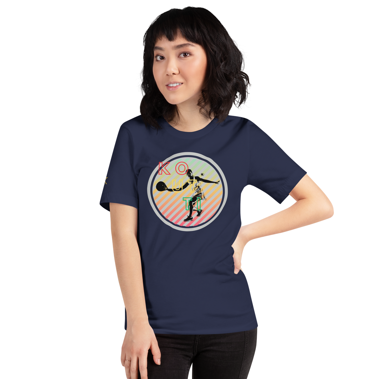 Koutti Unisex t-shirt Padel Circle six
