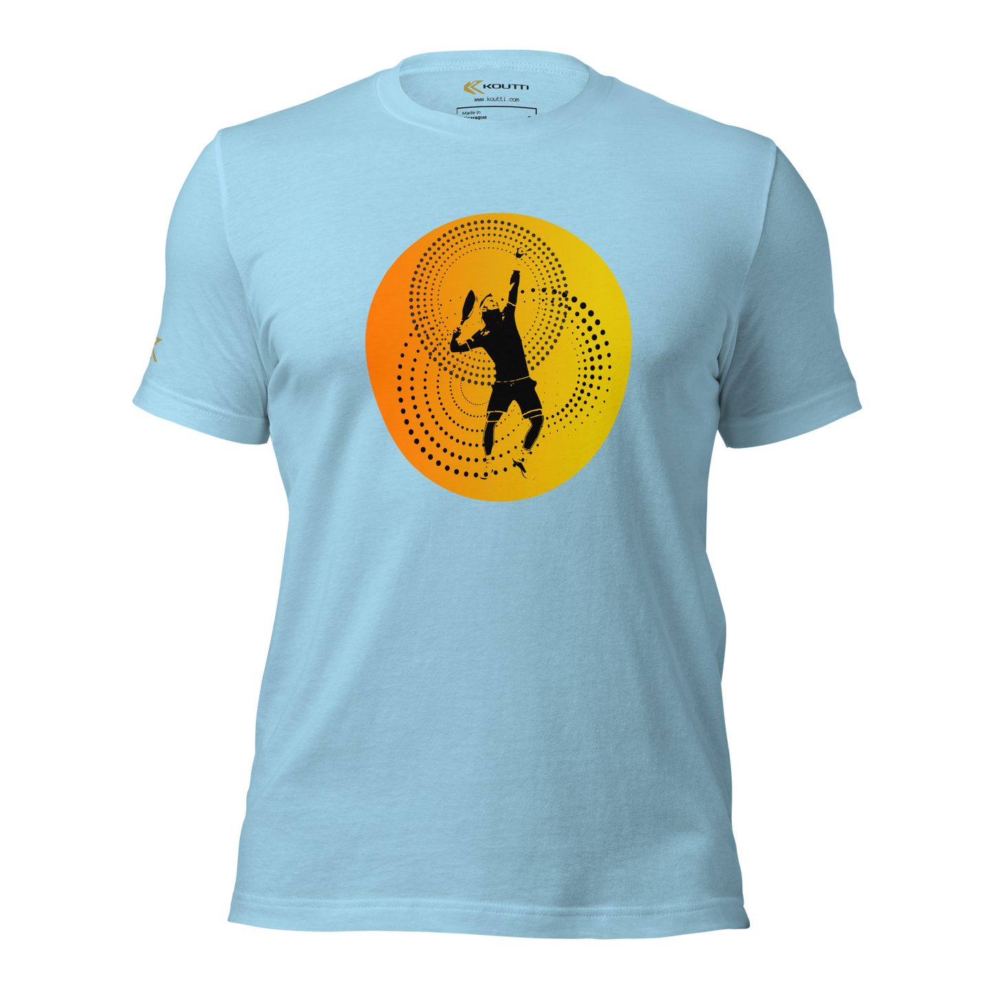 Koutti Unisex t-shirt Padel Circle four