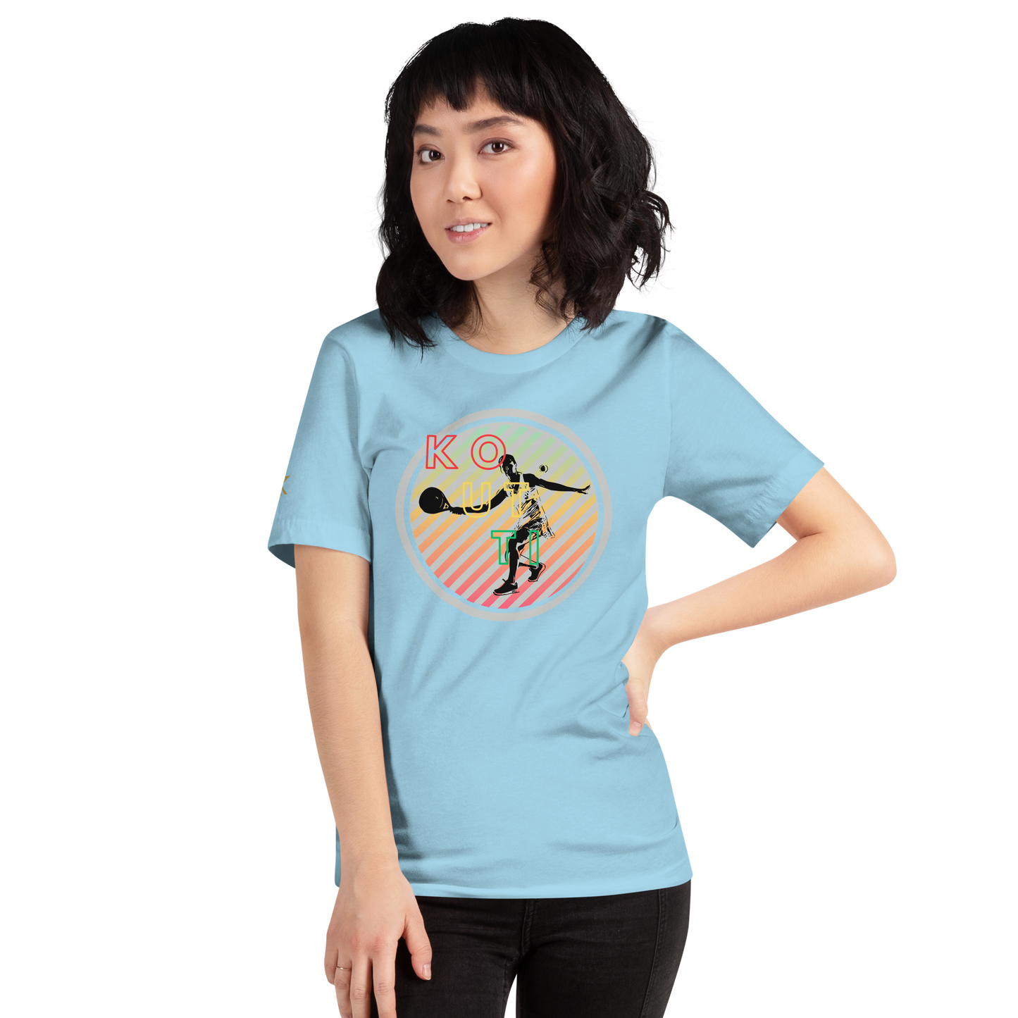 Koutti Unisex t-shirt Padel Circle six