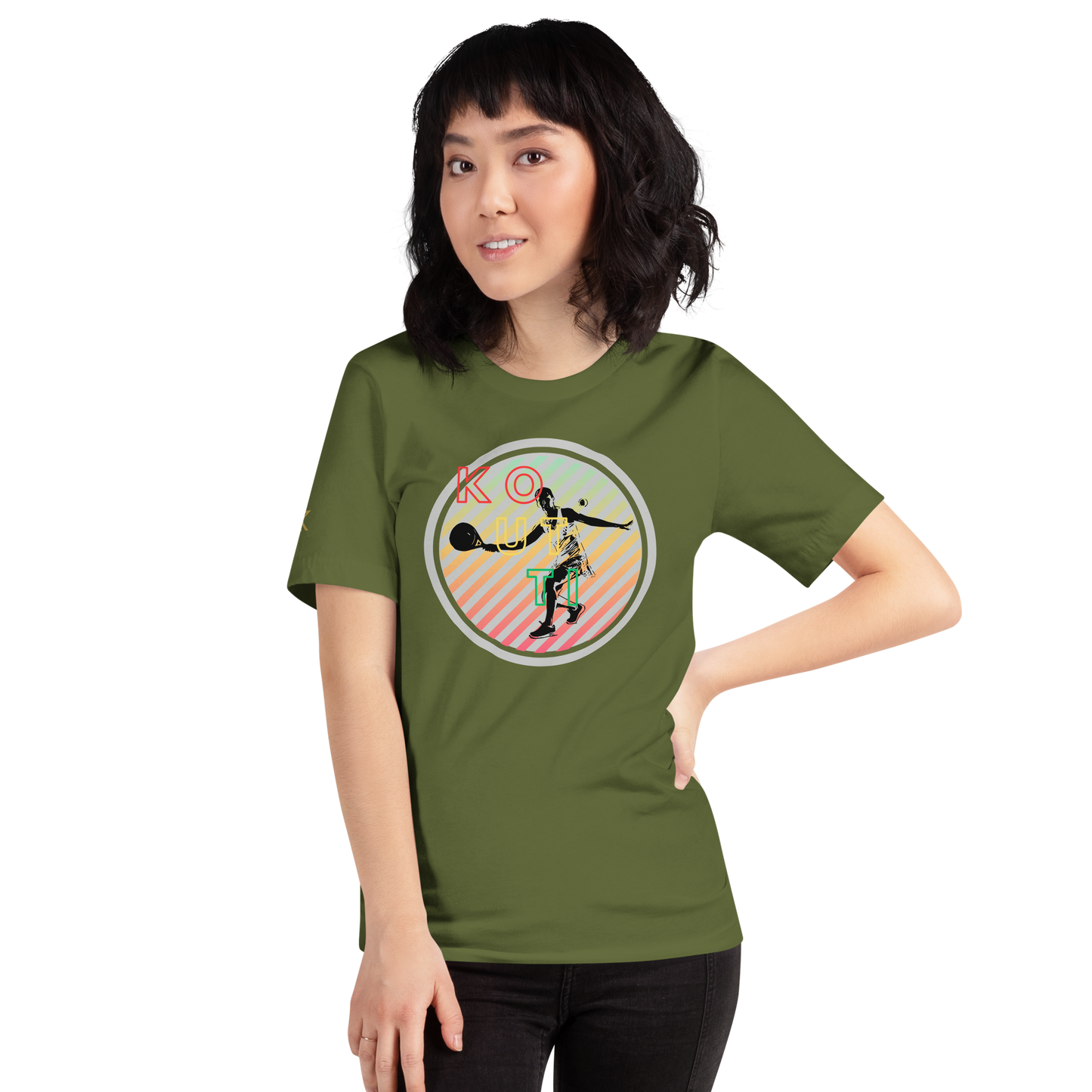 Koutti Unisex t-shirt Padel Circle six