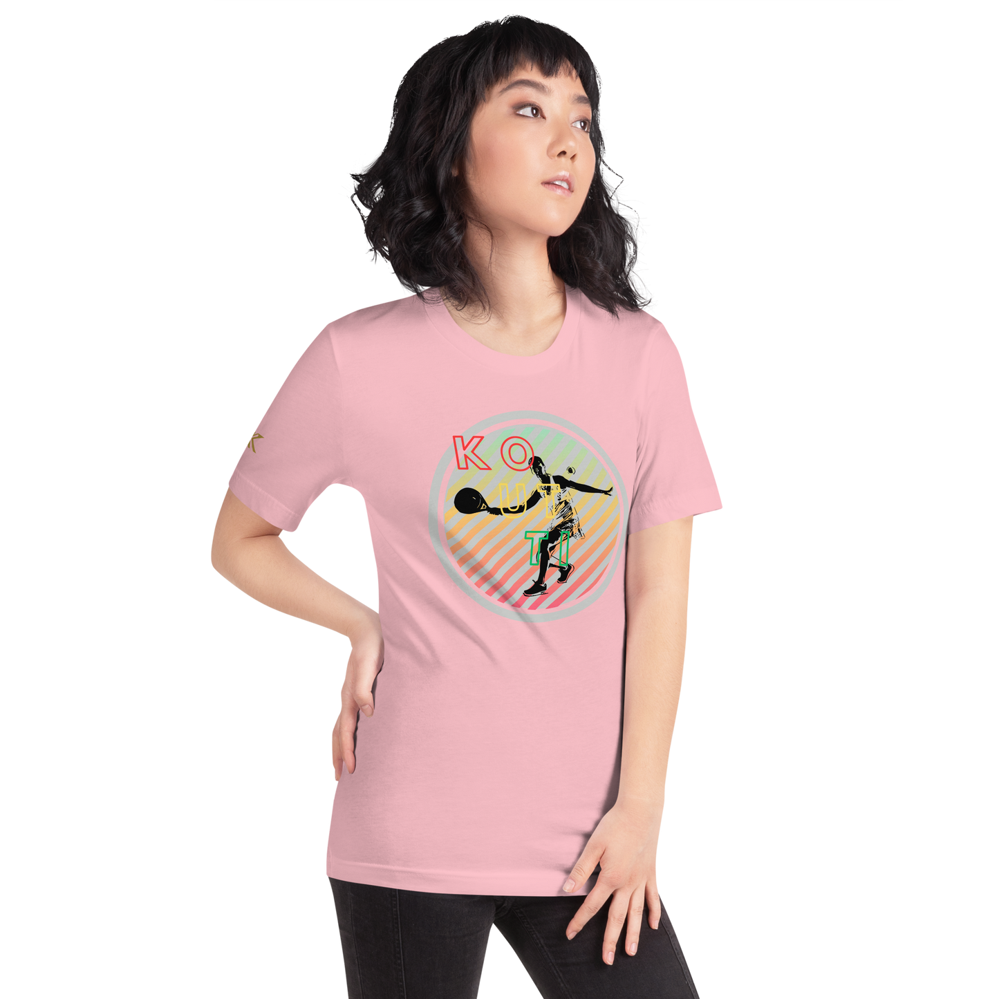Koutti Unisex t-shirt Padel Circle six