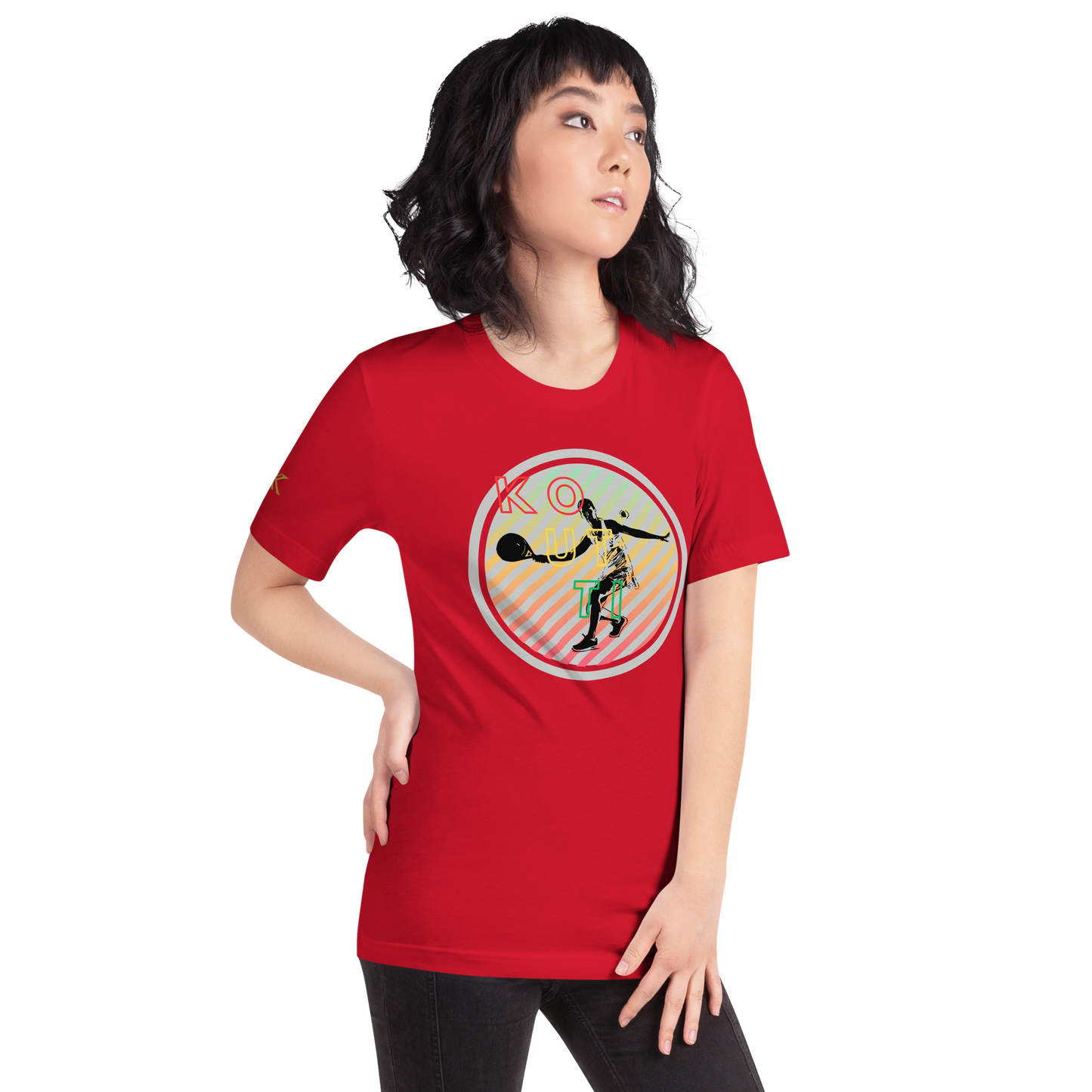 Koutti Unisex t-shirt Padel Circle six