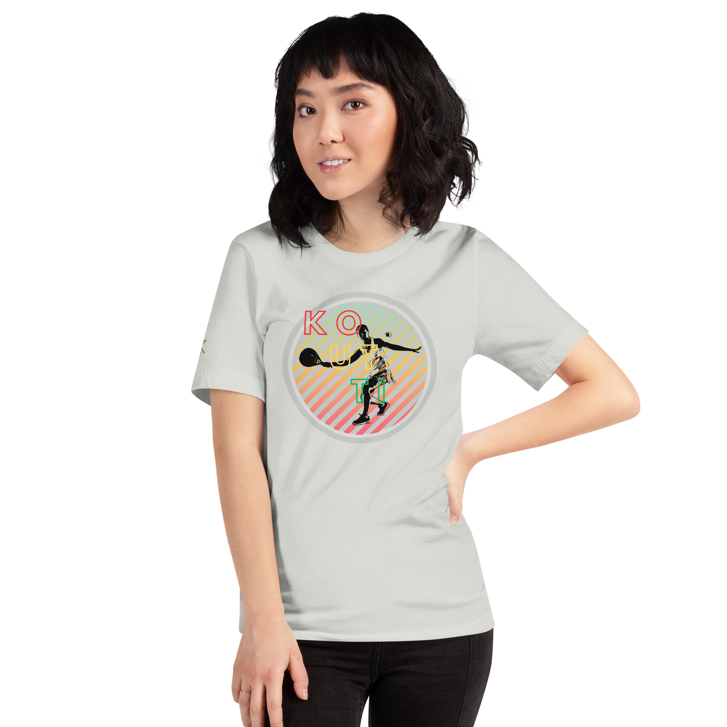 Koutti Unisex t-shirt Padel Circle six