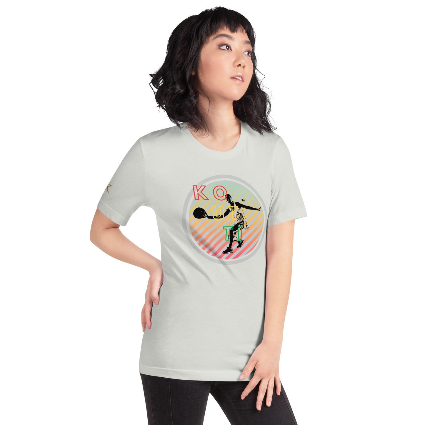 Koutti Unisex t-shirt Padel Circle six
