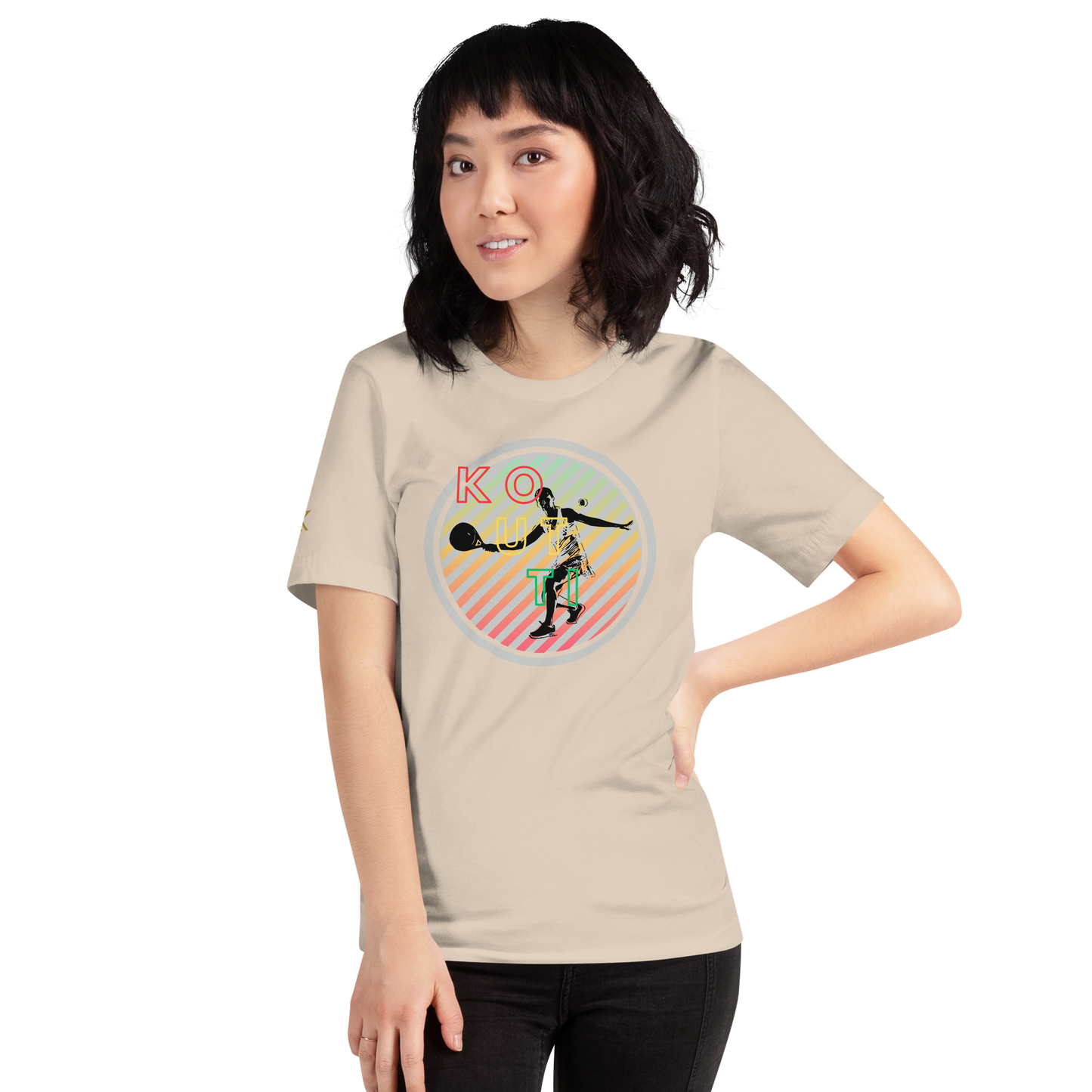 Koutti Unisex t-shirt Padel Circle six