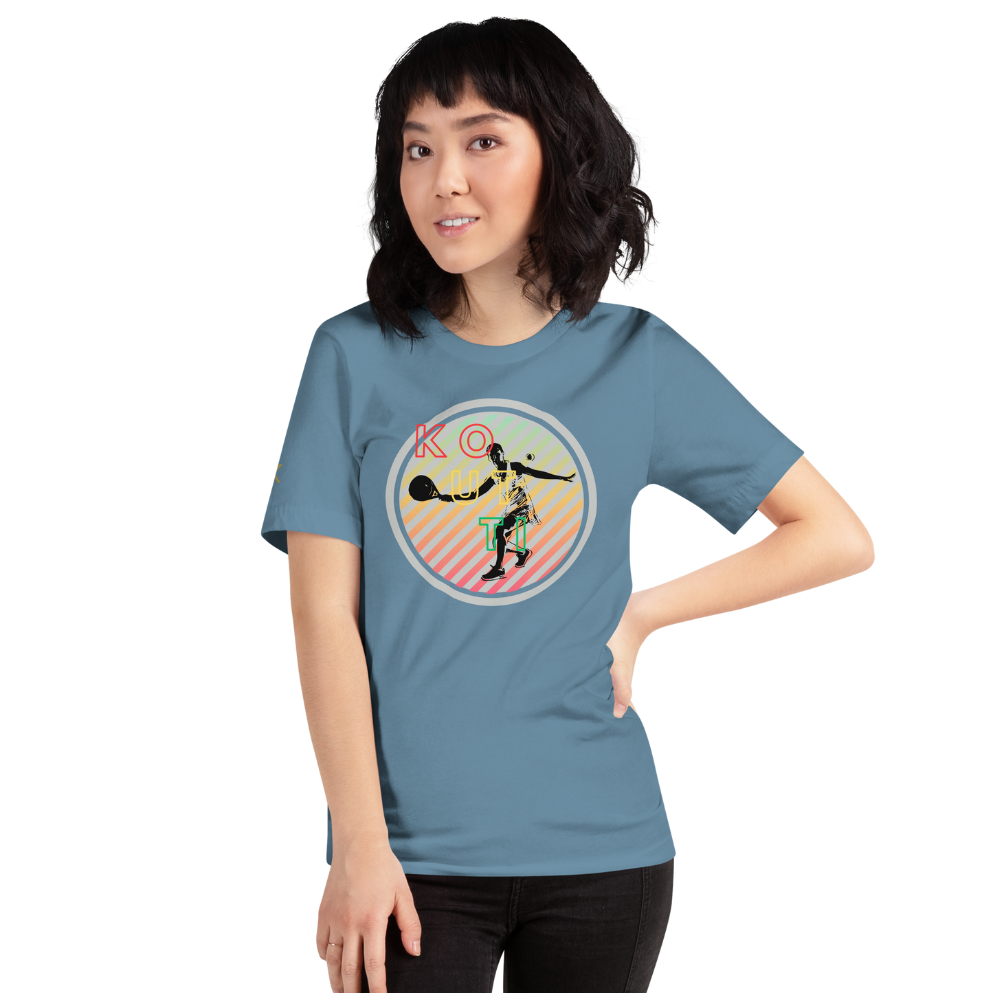 Koutti Unisex t-shirt Padel Circle six