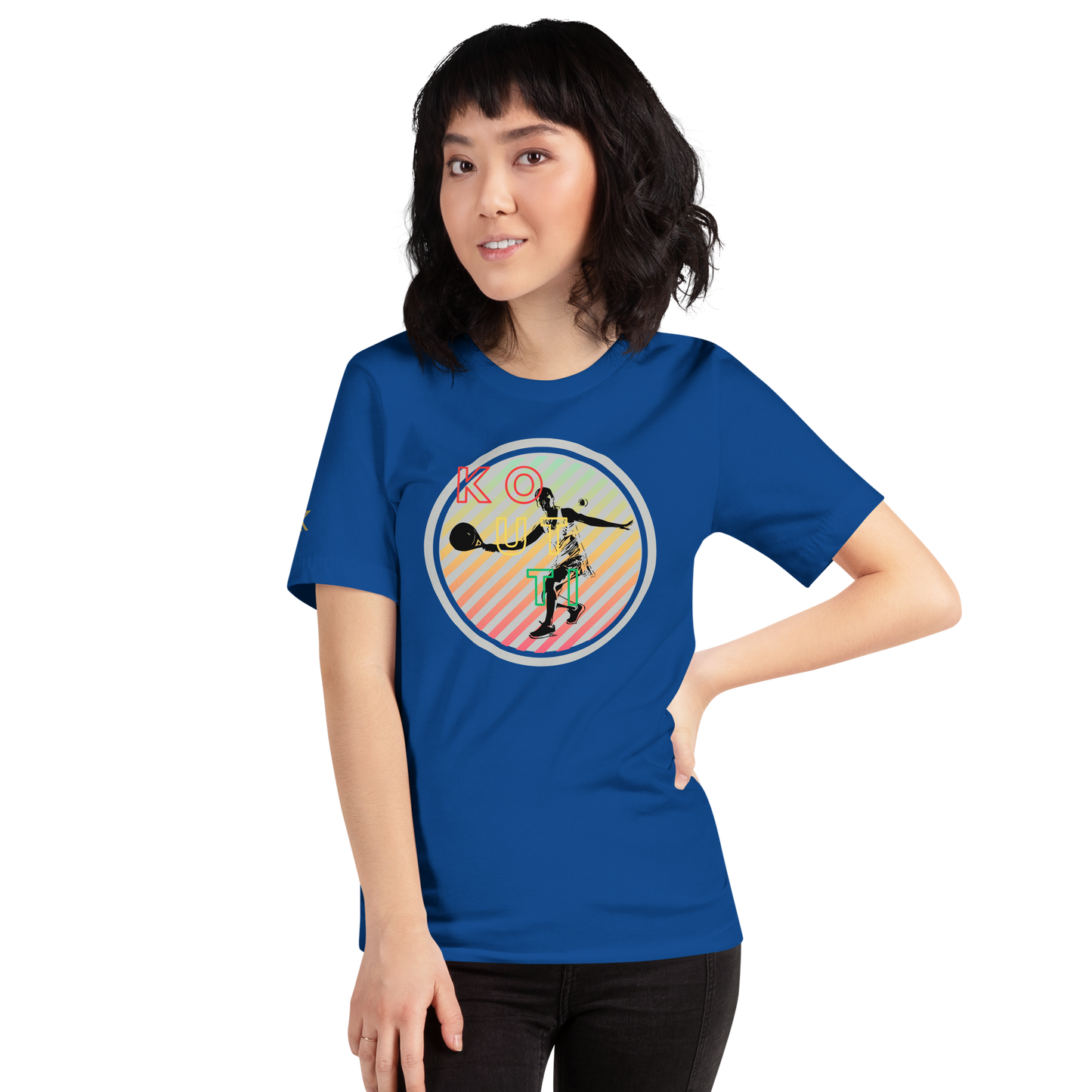 Koutti Unisex t-shirt Padel Circle six
