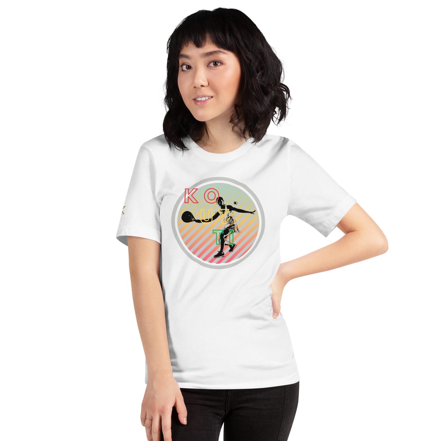 Koutti Unisex t-shirt Padel Circle six